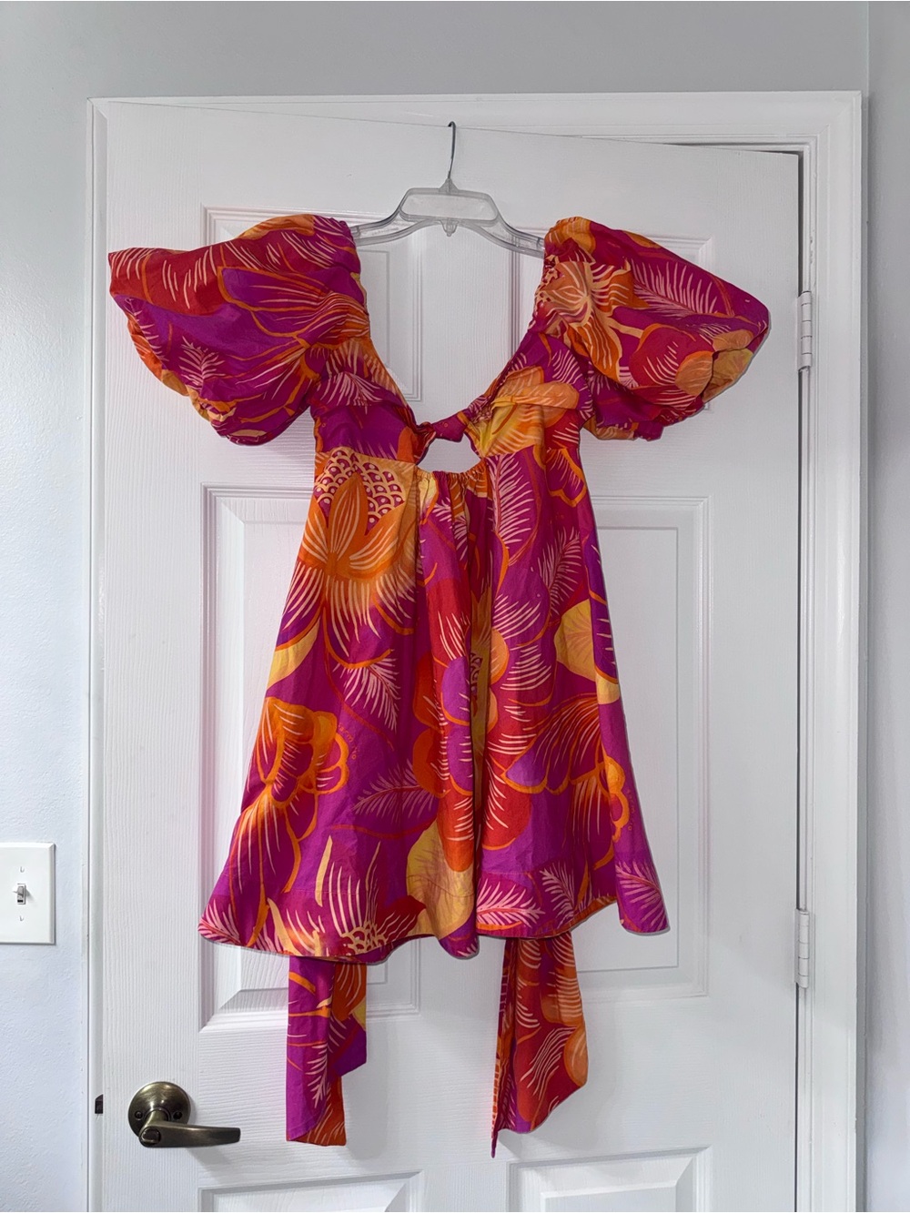 Farm Rio Summer Garden Ombre Mini Dress!